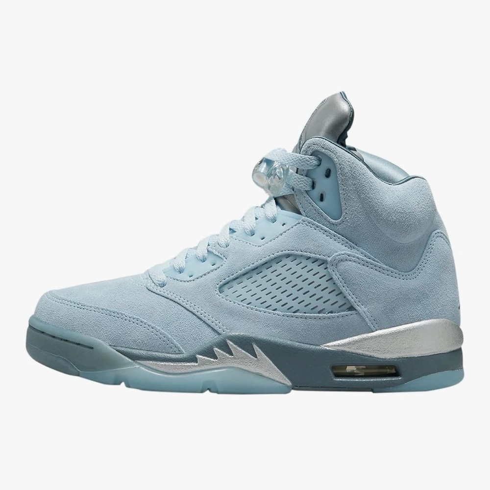 Women's Jordan 5 Retro Bluebird Ice/Blue Graphite